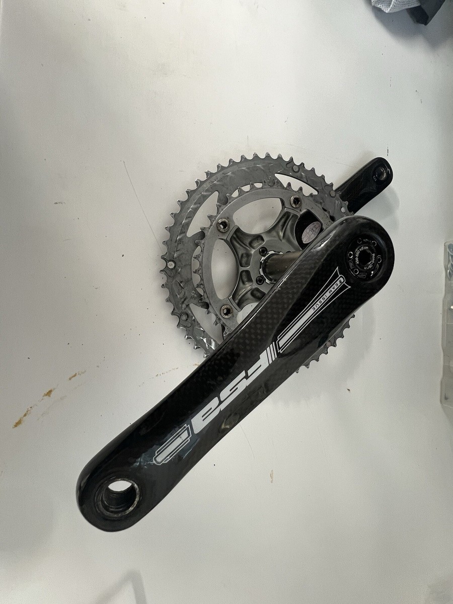 FSA Carbon Team Issue Road Crankset 53/39T 175mm w/BB | eBay