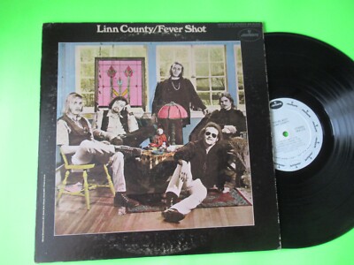 LINN COUNTY FEVER SHOT LP WHITE LABEL PROMO COPY / VINYL RECORD