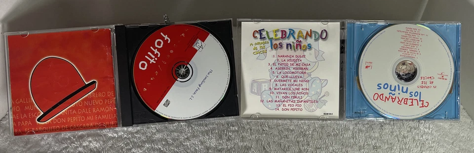 2 Children's Spanish CD's- Fofito- Homenaje a Fofo & Celebrando Los Ninos Foto 3 de 4