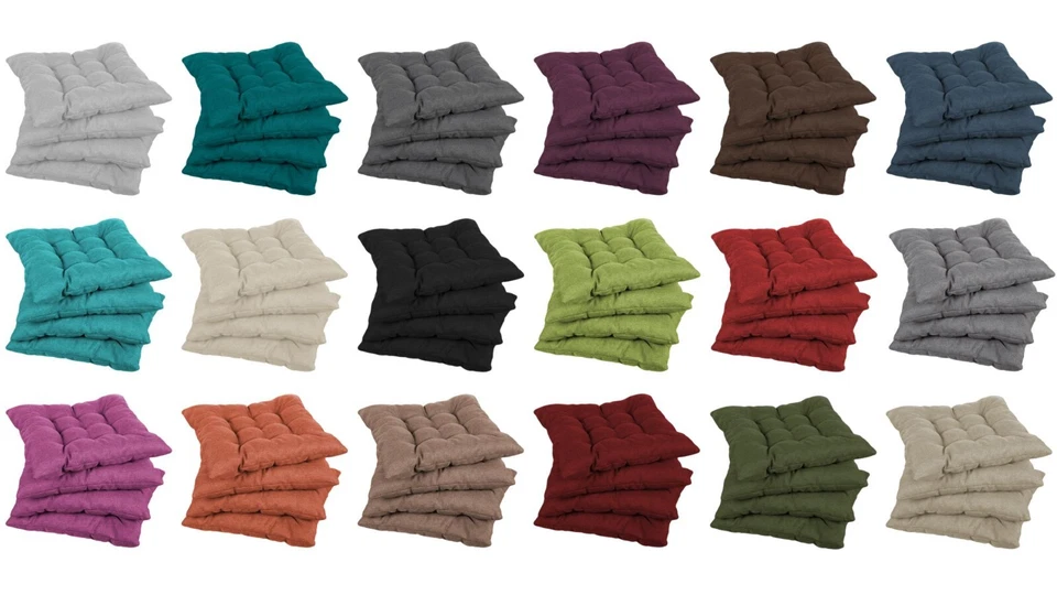 gutekissen Coussin de chaise matelassé Garniture pour chaises/bancs PI2 - Photo 1/1