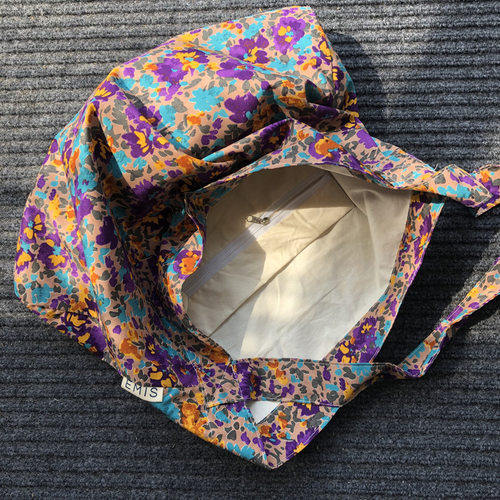 Bolso Floral Primavera y Verano Bolso Delgado de Algodón Mujer Bolso de Hombro Bolso de Mano Oblicuo - Imagen 8 de 13