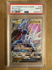 Dialga GX - 100/156 - Pokemon Ultra Prism Sun & Moon Ultra Rare Card PSA 10