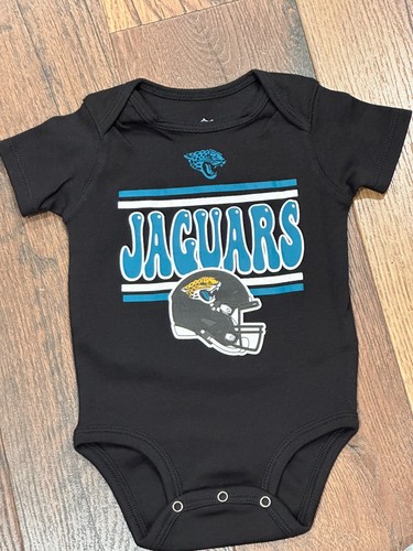Jacksonville Jaguars NFL Baby Comics Team Color 3- Pk Bodysuit Set - NWT - Picture 9 of 10