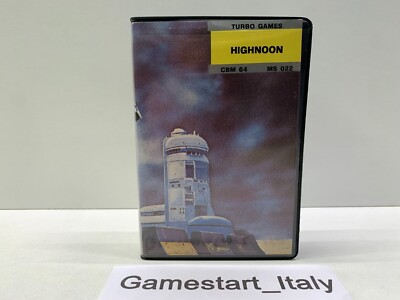 HIGH NOON COMMODORE 64 C64 - USED GAME MS 022 TURBO GAMES