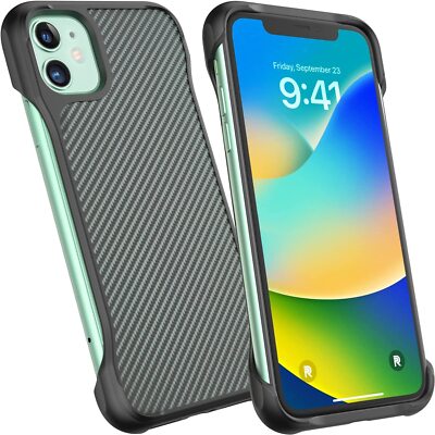 Phone Rebel Flex Exposed Durable Aramid Clear Frosted Case For iPhone 11 SE 8