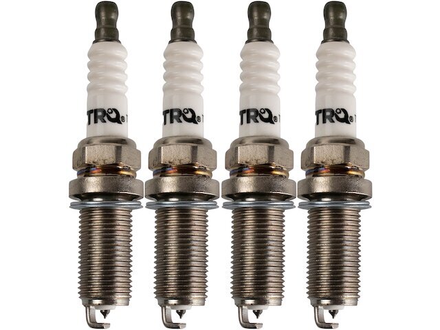 TRQ 4 Piece Spark Plug Set Spark Plug Set fits Eagle Summit 1992-1996 88RVXN