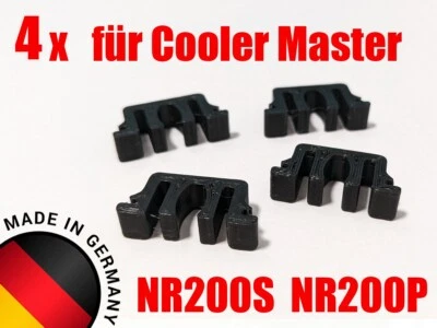 4x Clip für Cooler Master MasterBox NR200S NR200P Seitenblende Halterung Buchse