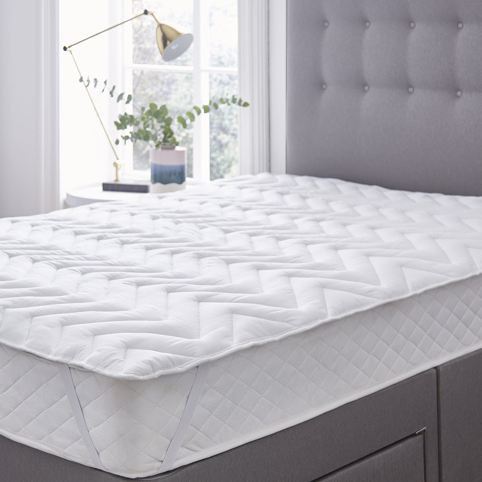 Silentnight Deep Sleep Double Mattress Topper Best Thick Soft Comfy