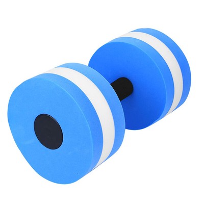 (blue Weiß) Eco Friendly Roundness Schaum Wasser Schwimmende Dumbbell Fitne GB