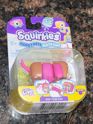 Squirkies Pop Tube Pup Fidget Pet Little Live Pets Toy 2022