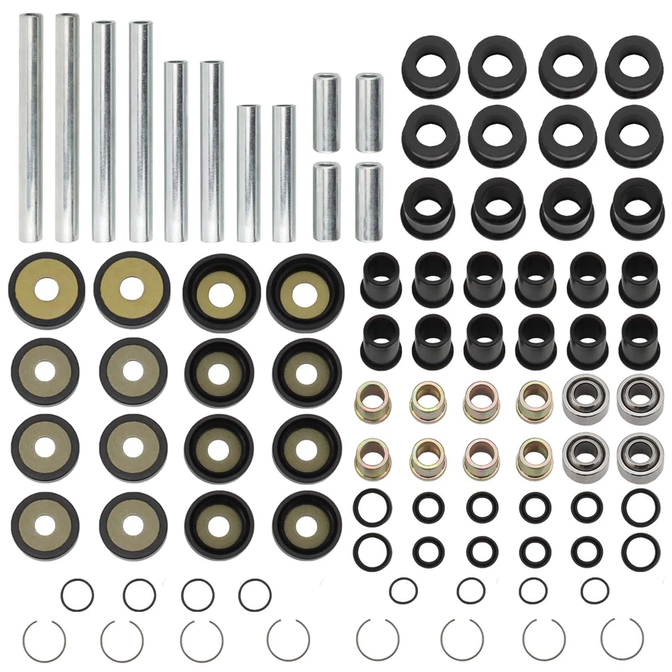 A-Arm Bushing Shaft Kits For Honda Rincon 650 680 ATV Front / Rear Upper & Lower Foto 2 de 4