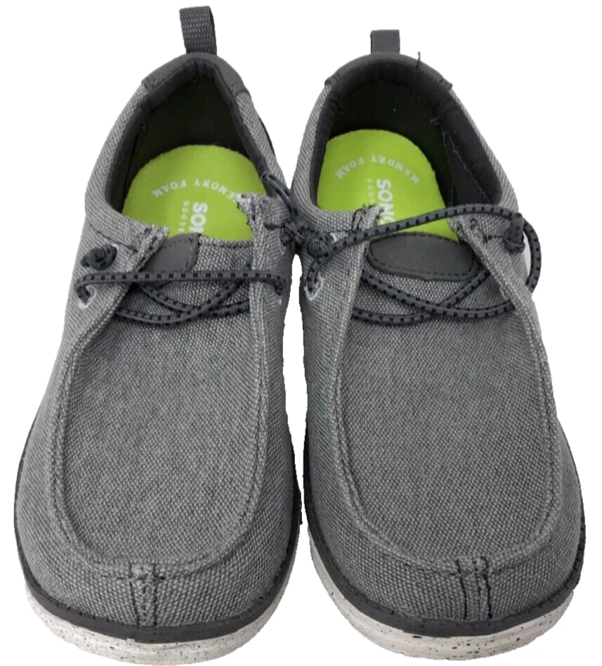 Tênis de caminhada Sonoma juvenil masculino casual conforto cinza tamanho: 2 102T - Imagem 2 de 4