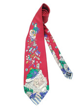 512 ) ROBERT TALBOTT CHRISTMAS MEN'S TIE 100% SILK MADE IN USA