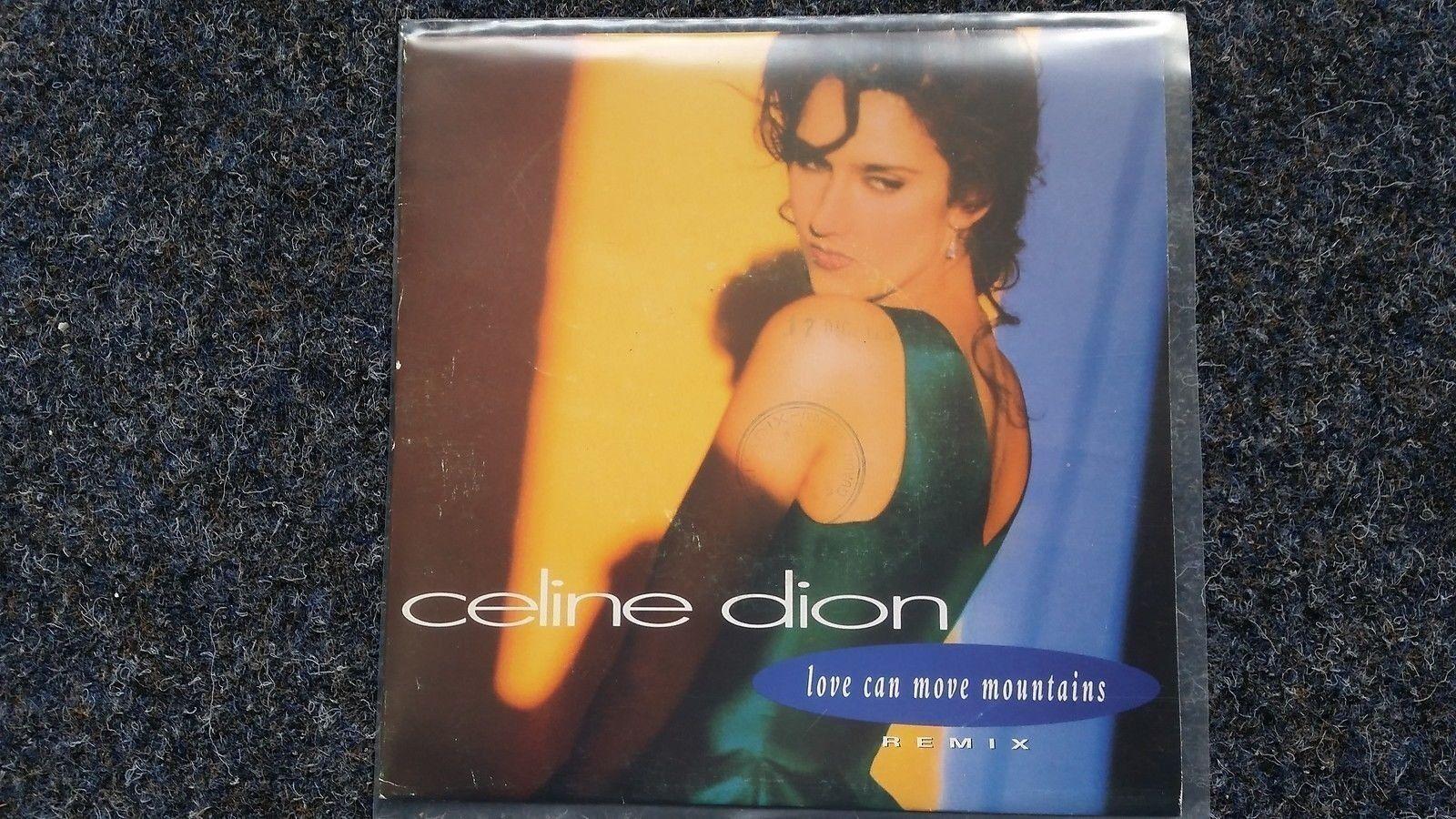 7"" Single Vinyl Celine Dion - Love can move mountains PROMO SPAIN