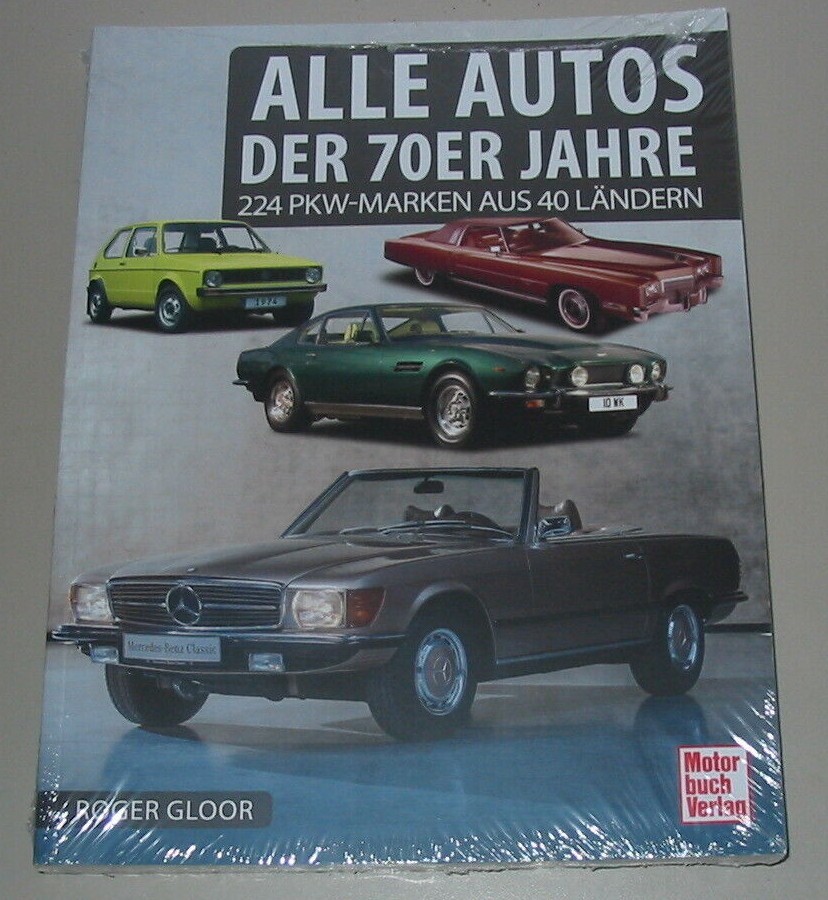 Thumbnail - Bildband Alle Autos Der 70er Jahre - 224 Pkw Marken Aus 40 Ländern