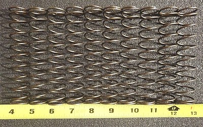 Baumann Heavy Duty Steel Helical Compression Spring 4-7//16 Free Length Lot of 10