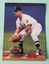 1993 Topps Stadium Club Members Choice Carlos Baerga Cleveland Indians #593