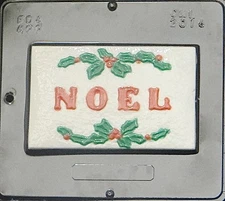 Noel Card Chocolate Candy Mold Christmas  2014 NEW