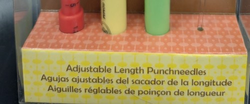 Punch Embroidery Lot Boye Punch Kit, 5 Pretty Punch Yarn Spools + 2 Books - Picture 5 of 17