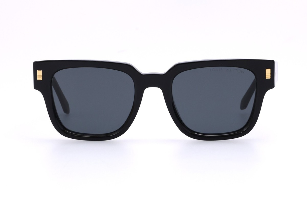 LOUIS VUITTON LV MEN'S LV ESCAPE SQUARE SUNGLASSES Z1496E BK Pre