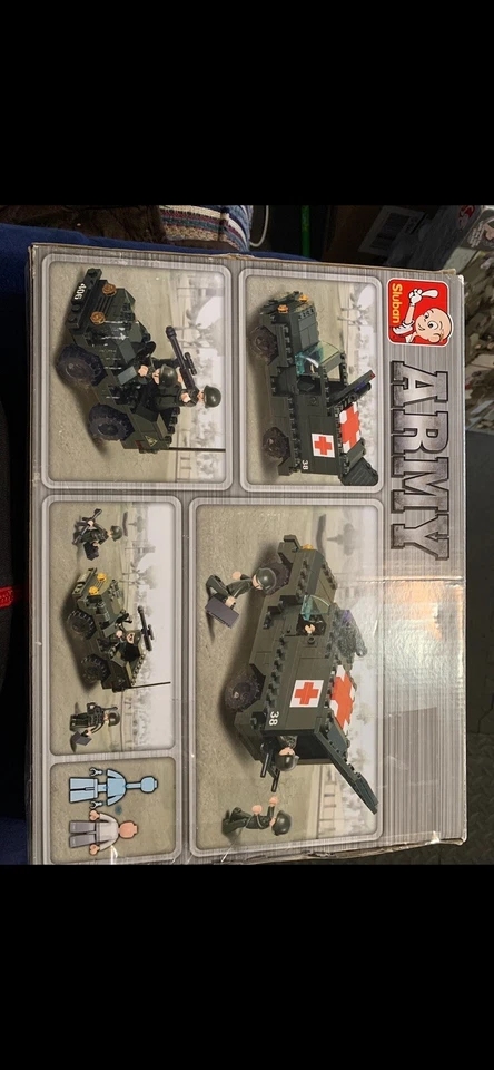 Sluban ARMY M38-B6000 229pcs Land Forces- Building Blocks - Image 2 of 3