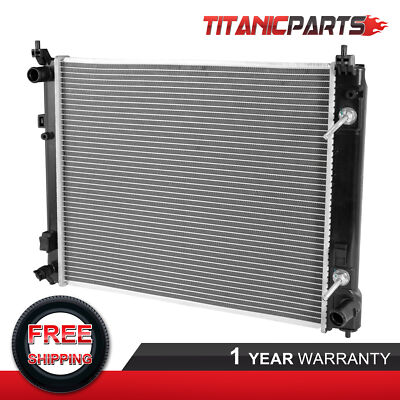 Radiator w/ Trans Oil Cooler For 2012-2019 Nissan Versa 2015-2019 Micra CU13260