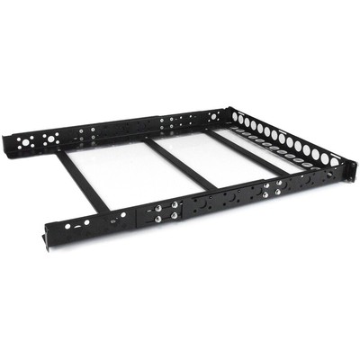 StarTech 1U Fixed 19'' Adjustable Depth Universal Server Rack Rails