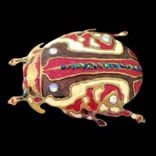 Ladybug Belt Buckle Beetle Insect Cool Rhinestone Red Ladybugs Belts Buckles