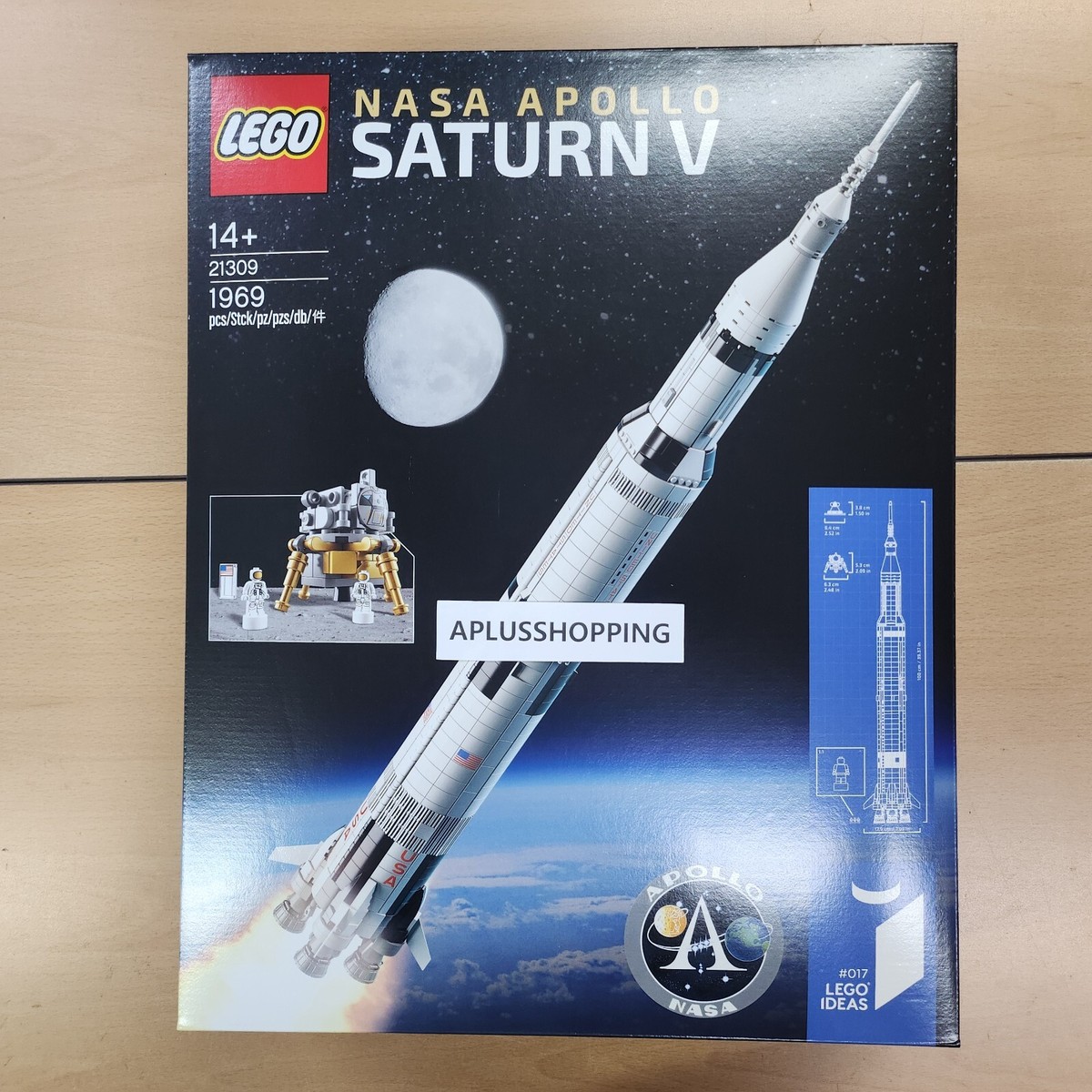 蒼月衛人 タワレコ コラボ 9点set Lego 21309 / 92176 NASA Apollo Saturn V 1969pcs SEALED | eBay