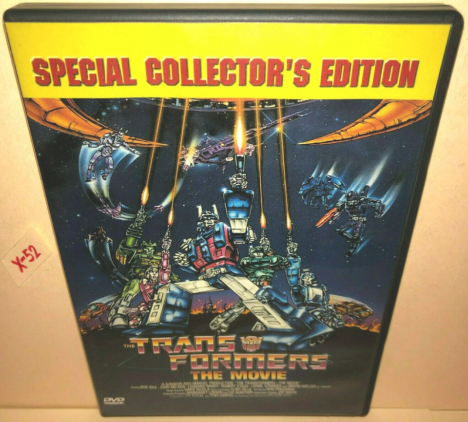 Transformers DVD 80s Animated Movie Optimus Prime Megatron Bumblebee Arcee Galva - Image 3 of 4