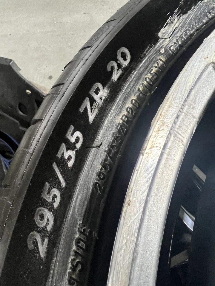 20" AMG OEM Wheels Rims Mercedes With Tires SL63, GT AMG - Image 4 of 4