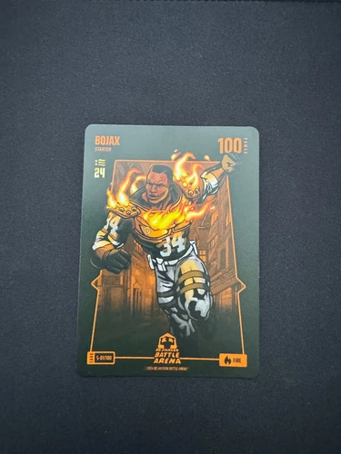 2024 Bo Jackson Battle Arena BoJax NSCC Exclusive Bo Jackson S01/100 Fire Weapon