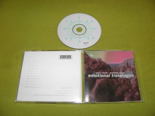 Peter Vriends : Quadripart Project - Emotional Travelogue - RARE 1994 CD Ambient - 第 1/2 張圖片