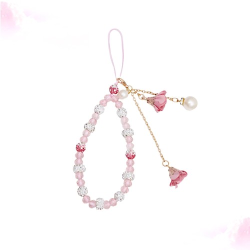 Phone Pendent Lanyard Phone Cell Phone Necklace Rhinestone Imitation Pendant - 第 10/11 張圖片