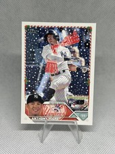 Anthony Volpe   2023 Topps Holiday - Variation #H129 (RC) SP Holiday Scarf