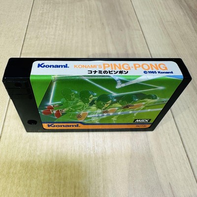MSX　コナミのピンポン Msx Konami'S Ping Pong Rare Item | eBay