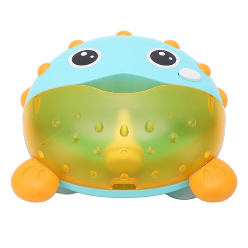 Máquina de burbujas automática para escupir burbujas peces soplado música baño bebé DS - Imagen 14 de 22