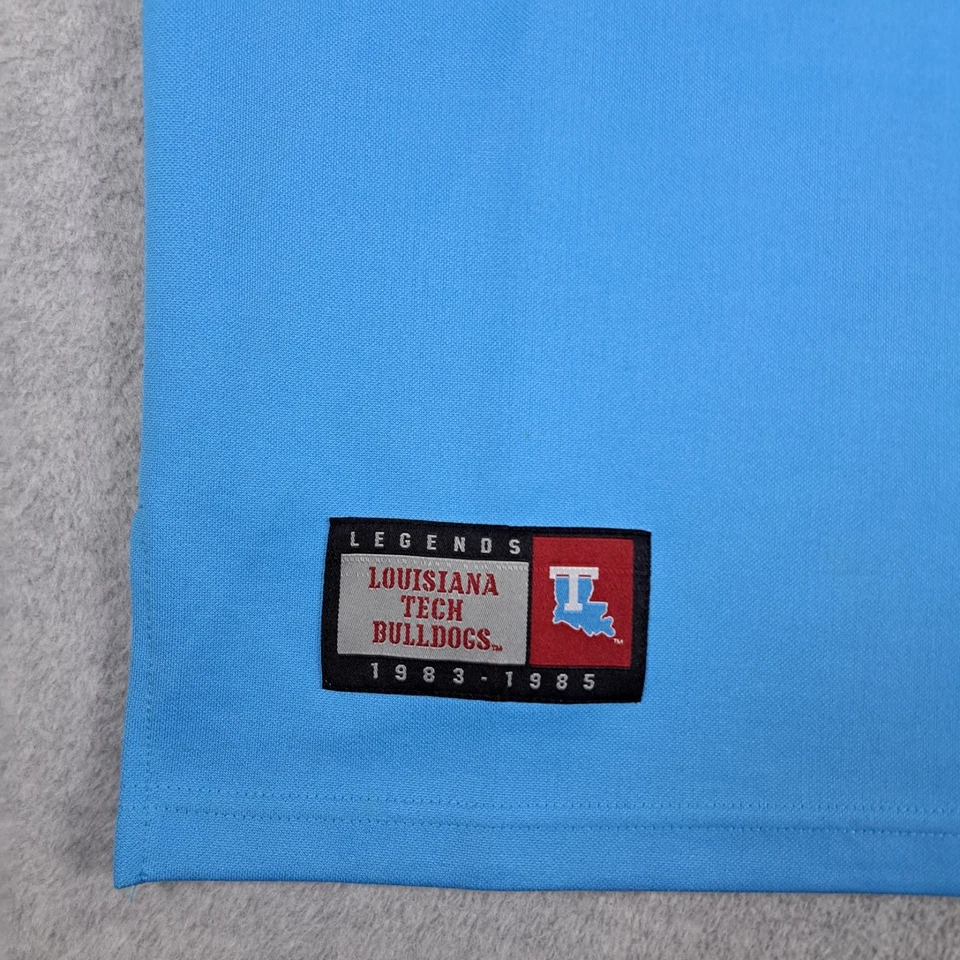 Louisiana Tech Karl Malone Jersey Men 2XL Hardwood Legends Headmaster Campuswear - Image 3 of 4