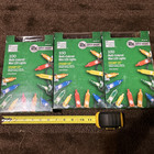 Lot Of 3- 100 Multi Colored Mini LED Lights Steady Lit Home Accents New — photo 1