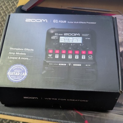 Zoom G1 FOUR Multi-Effektpedal für Gitarre