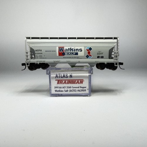 Tolva cubierta de tres bahías gris Atlas calibre N Watkins Salt ACFX #63909 | Condition: Used