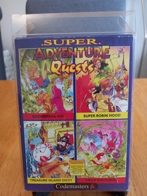 NES Codemasters Super Adventure Quests Boxed Complete with Box  Protector