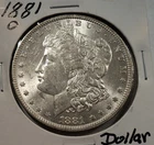 1881-O Morgan Silver Dollar
