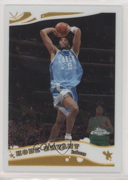 2005-06 Topps Chrome Kobe Bryant #40 HOF 1u9