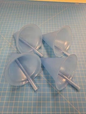 Progressive International Ice Pop Maker Set 4 Blue Popsicle Mold Kitchen Tool