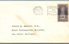 First Day Issue 1926-JOHN ERICSSON MEMORIAL 1803-1889 5cents-pB405