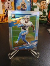 2021 Donruss Optic D’Andre Swift Dandre Swift Silver Prizm Detroit Lions
