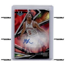 2022-23 Bowman U Best - Red Lava #BOA-MR Malik Reneau Rookie Auto 3/5