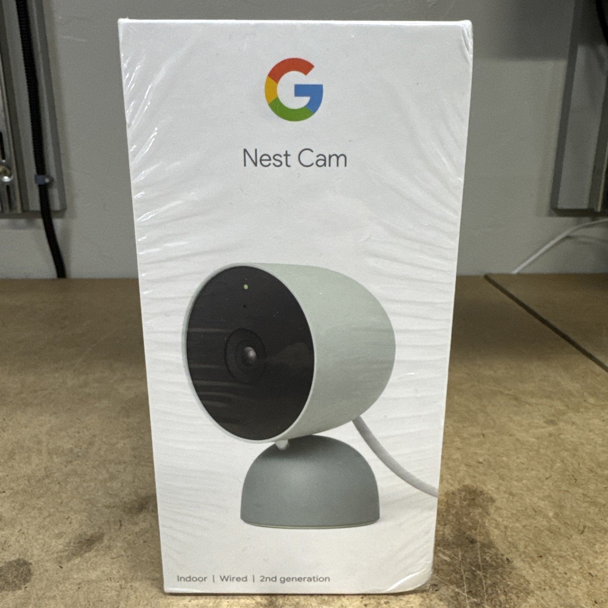 Google Nest Cam 2nd Generation Indoor Wired White 1080p HD & for