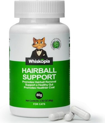 Cat Hairball Relief 100 Capsules, Supports Digestion & Gut Health